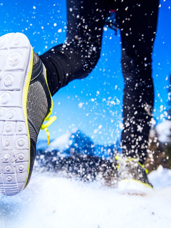 Test drive do tênis de corrida